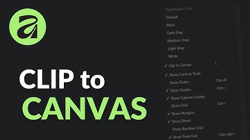 How to Clip to Canvas in Affinity: Complete Beginner Tutorial