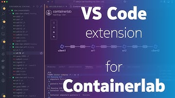 VS Code extension for Containerlab