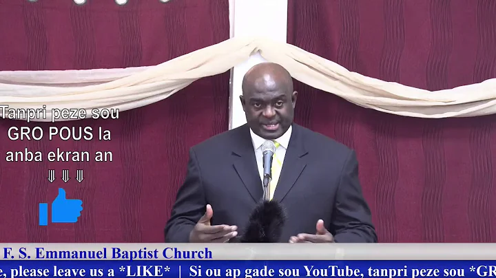 Emmanuel Baptist Church - Sermon Series on God And...