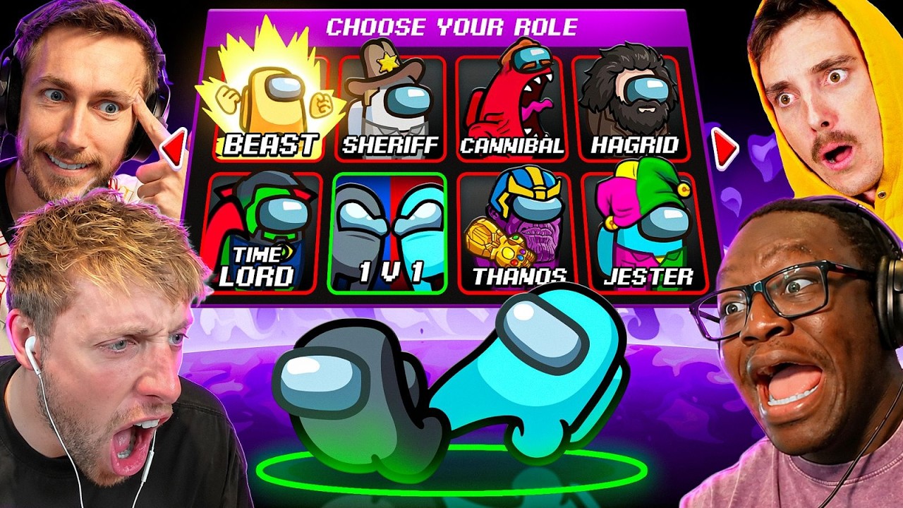 SIDEMEN AMONG US ULTIMATE DRAFT MODE: PICK FROM EVERY ROLE IN THE GAME