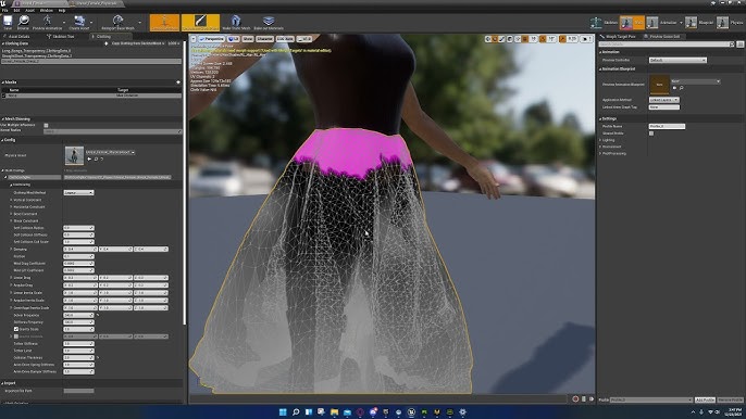 How to add Unreal breast physics to your characters. Using UE4, CC3. Works  for breasts and butts 