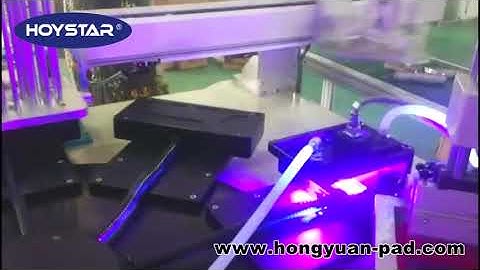 Automatic 2 color screen printing machine for print ruler protractor triangle ruler scale #ruler