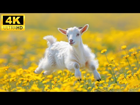 Rainy Season Animals - Happy World Of Little Wild Animals With Relaxing Music (Colorfully Dynamic)
