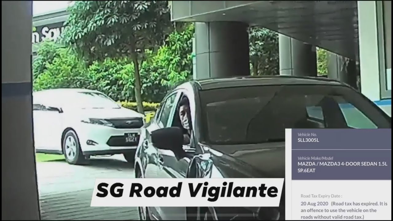 14jan2021 Sll3005l Mazda 3 Expired Road Tax Since Aug2020 Upset With Camcar For Not Giving Way Youtube