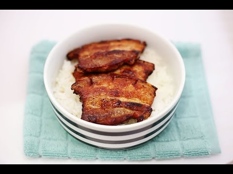 หมูสามชั้นทอดซีอิ๊วสูตรอาหารไทย