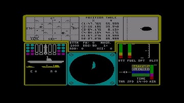 NAUTILUS SUBMARINE SIMULATOR ENTERPRISE 64 128 INTELLIGENT SOFTWARE SIXTY FOUR ONE TWO EIGHT