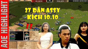 AoE HighLight | Đẳng cấp của Chim Sẻ khi cầm Assy ép đời chuẩn như Shang