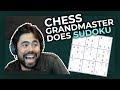 Sudoku with Chess Grandmaster Hikaru Nakamura