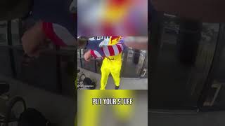 Hilarious Arrest: Clown Tries to Outsmart Cops! #shorts