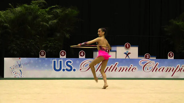 Michelle Kriner - Hoop Finals - 2013 U.S. Rhythmic...