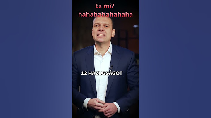 Menczer ELSZÓLTA MAGÁT!  😁