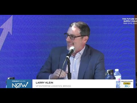 Larry Klein talking about the State of Last Mile Logistics Report for FreightWavesTV