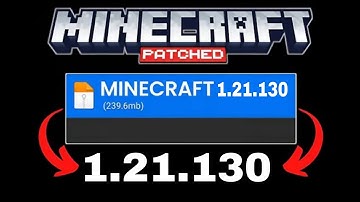 Minecraft PE 1.21.130 Patch Update • New Features & Fixes! 