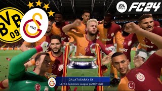 KUPA ICARDI'NİN ELLERİNDE / Galatasaray vs B. Dortmund / Şampiyonlar Ligi Final / EA FC 24 PS4