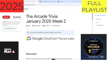 The Arcade Trivia January 2025 Week 2 || Lab Solution || Qwiklabs Arcade 2025