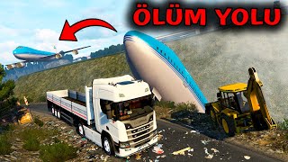 Ölüm Yolunda Tırla Gidiyoruz  Feci Kaza ETS 2