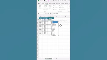 How to create a Task Tracker in Excel. #excel #اكسل #exceltips