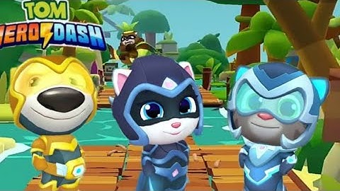 Talking Tom Hero Dash - Hank - 3 x Gameplay Android and IOS