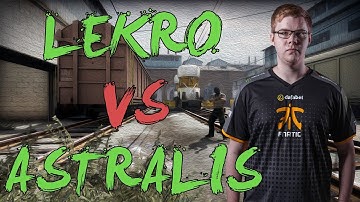 CSGO: POV GODSENT Lekr0 vs Astralis (26/11) train @ ELEAGUE Major 2017
