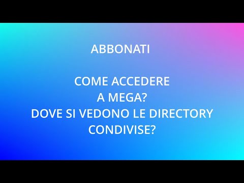 Video: Come Accedere Al Servizio Abbonati Megafonfon