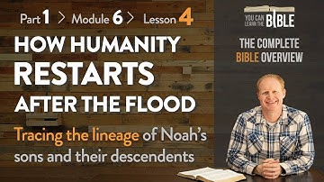 How Humanity Restarts After the Flood - Tracing Noah