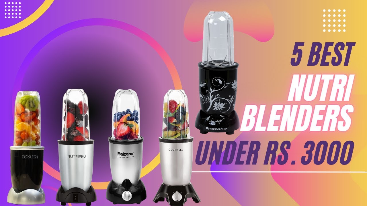 Best Smoothie Blender  Balzano Nutri Blender Mixer Grinder Juicer
