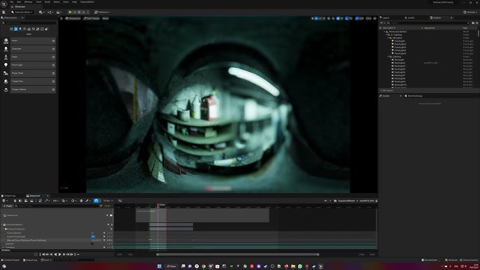 New Panoramic Rendering feature in UE5 Movie Render Queue