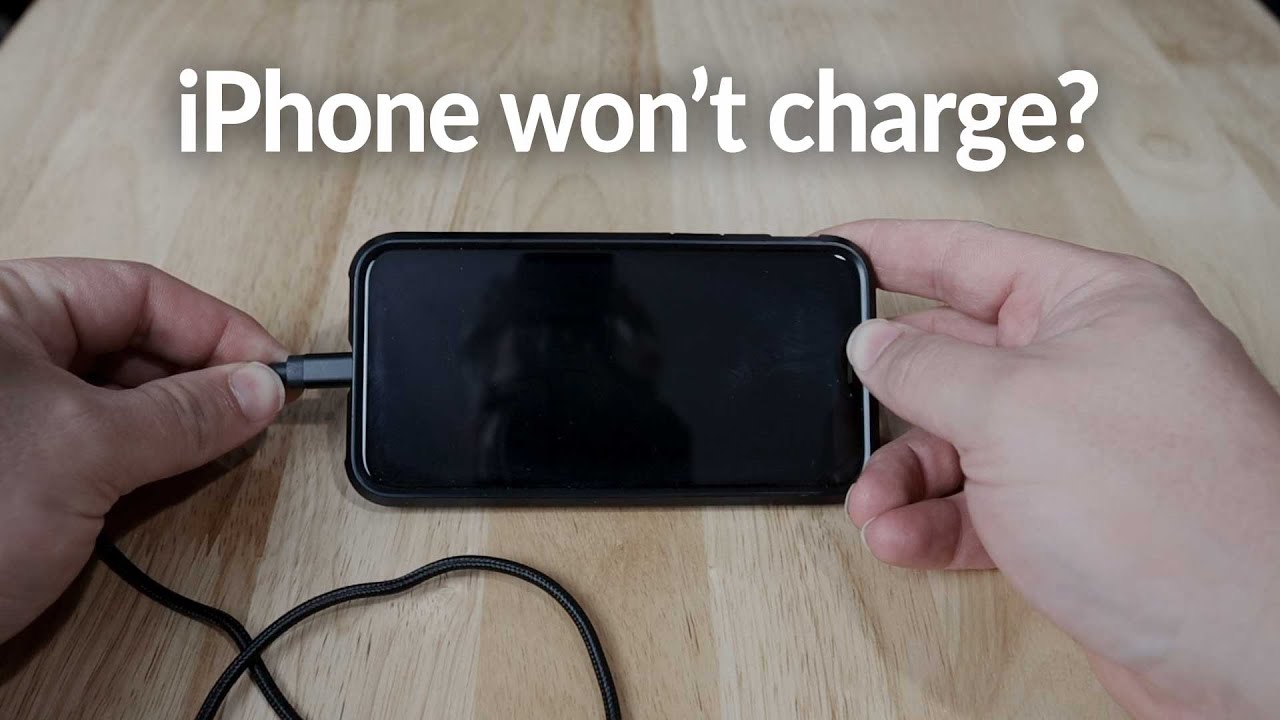 iPhone Won't Charge? - a simple fix for when the iPhone won't charge