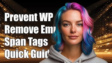 How to Prevent WordPress from Removing Empty Span Tags: A Quick Guide