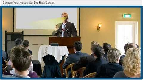 Communispond LearnTO: Conquer Your Nerves With Eye-Brain Control