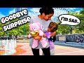 Huge Goodbye Surprise! | She Is So Sad..