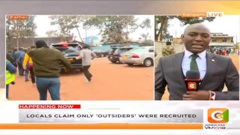 Youth invade, disrupt census enumerators training in Kangemi