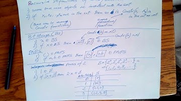 ICS.6D, Lec 12 (11/2), Recursive Definitions (continued)