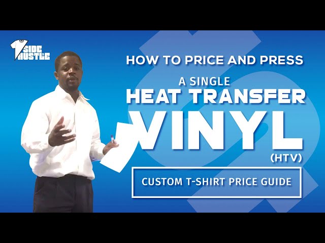 Sizing Heat Transfer Vinyl for a Shirt 