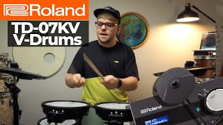 Roland TD-07KV V-Drums Electronic Drum Kit - Overview