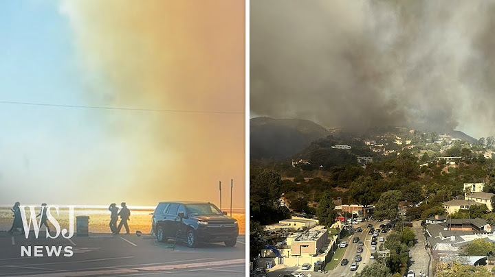‘There's Destruction Surrounding My Building’: Escaping the L.A. Fires | WSJ News