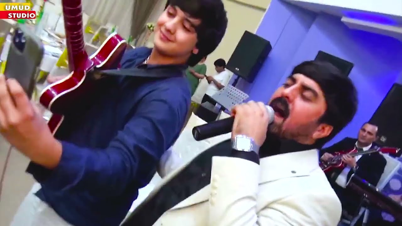 Punhan  Piriyev  Qemerim Popuri canli ifa 2025 Neftcala Toyu