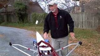 How to measure the span of your rowing shell
