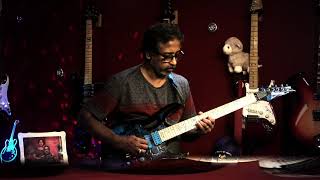 Maadi Mela Maadi Katti Live Guitar Instrumental Cover by Kumaran