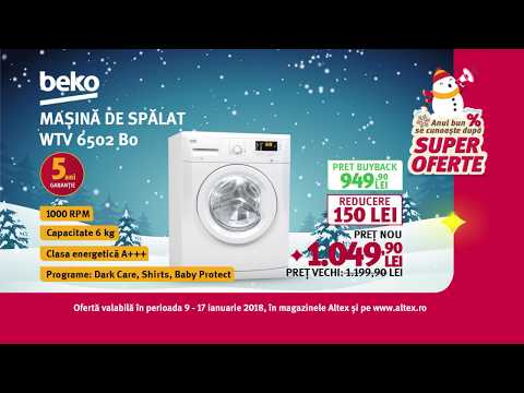Reclamă Altex - Beko - ianuarie 2018