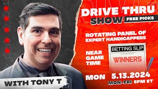 Live Free NBA MLB Picks Drive Thru Show 5-13-2024