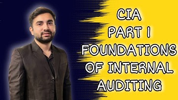 CIA PART 1 IIA USA || FOUNDATIONS OF INTERNAL AUDITING || DOMAIN 1 || CIA 2023 || INTERNAL AUDIT