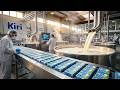 كيف يتم تصنيع جبنة كيري داخل المصنع Kiri Cheese Factory mp3