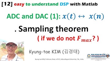 [12] easy to understand DSP with Matlab: ADC(1): Sampling