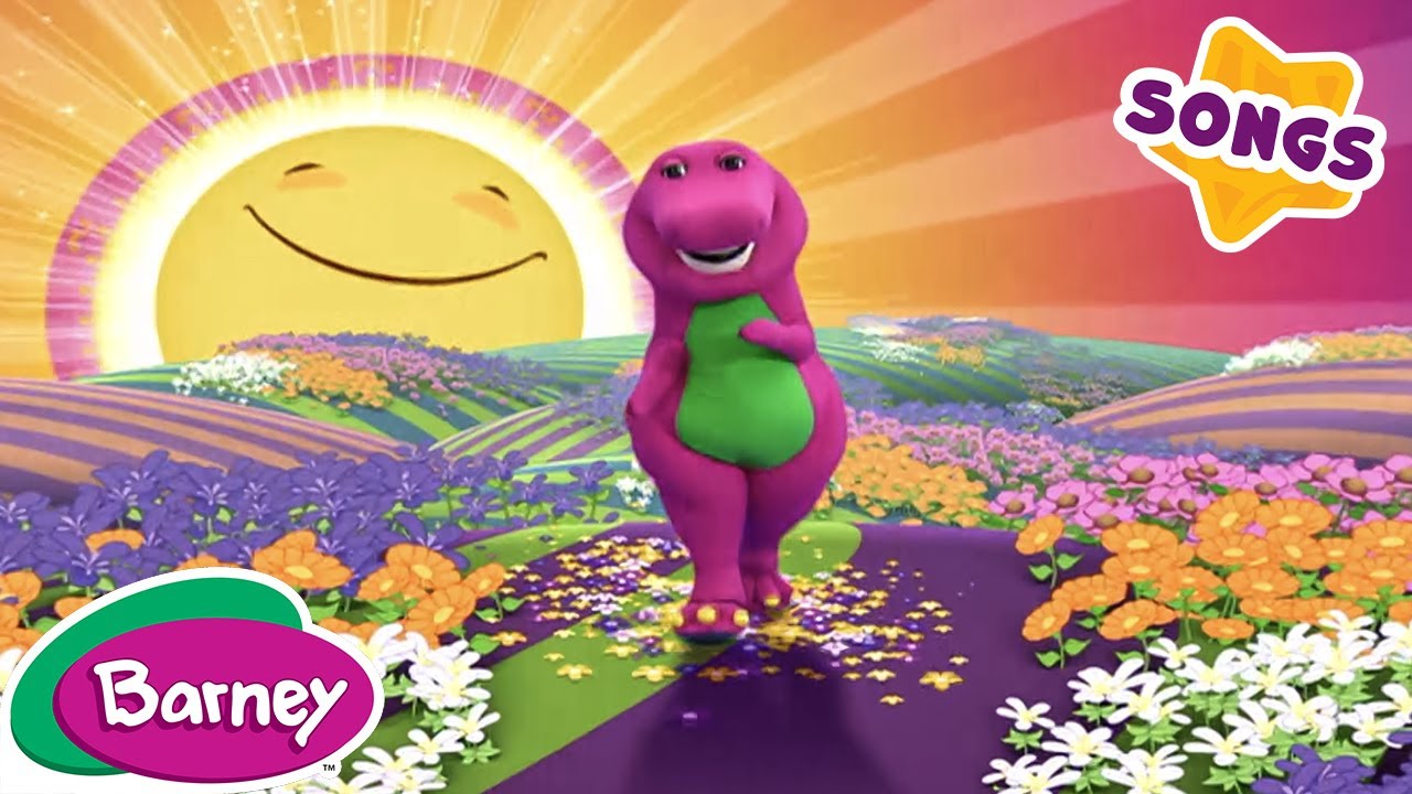 Barney if you re happy and you know it song youtube