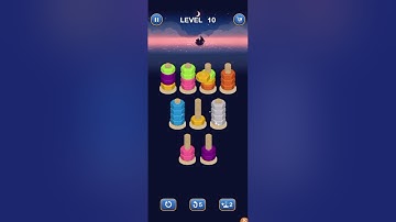 NutSort Level 10 | Gameplay #nutsort #nutsortgameplay #games #level #fyp