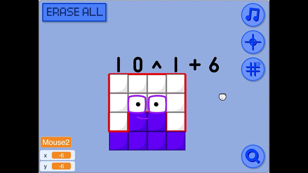 Build Numberblocks 16 and His Friends