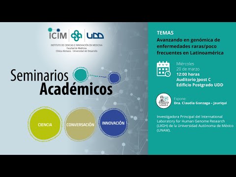 Seminario Académico | Avanzando en genómica de enfermedades raras y poco frecuentes