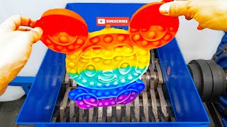 Shredder Vs Pop It Mickey Mouse Satisfying