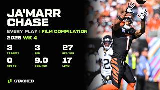 Ja'Marr Chase: Every Touch of 2026 Week 4 | Full Film Compilation